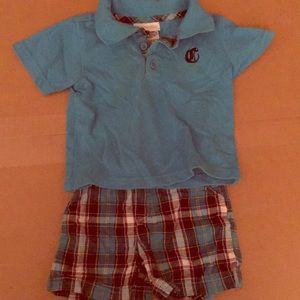 Matching Set Polo and Shorts 12M